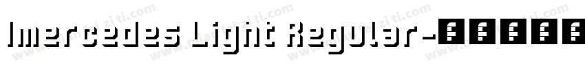 Imercedes Light Regular字体转换